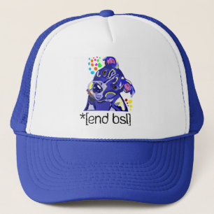 End BSL Pit Bull Trucker Hat