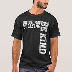 End Bullying Be Kind Orange Anti Bullying Kids Uni T-Shirt