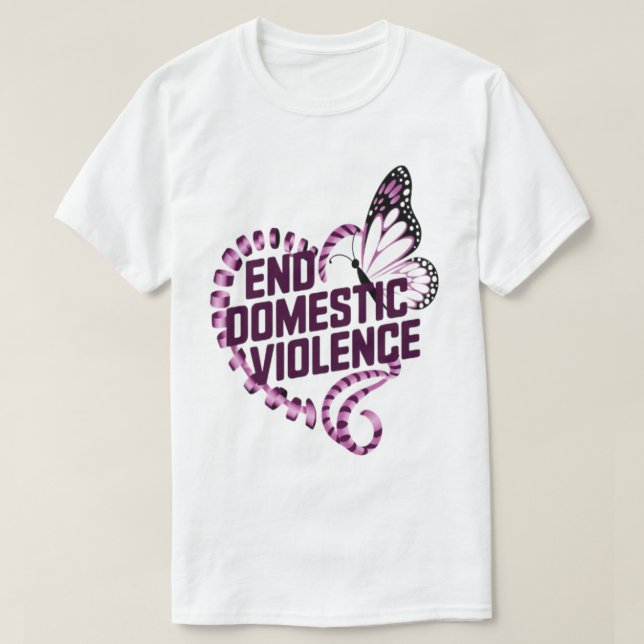 End Domestic Violence T-Shirt (Design Front)