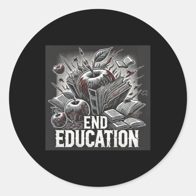 End Education Sticker  (Front)