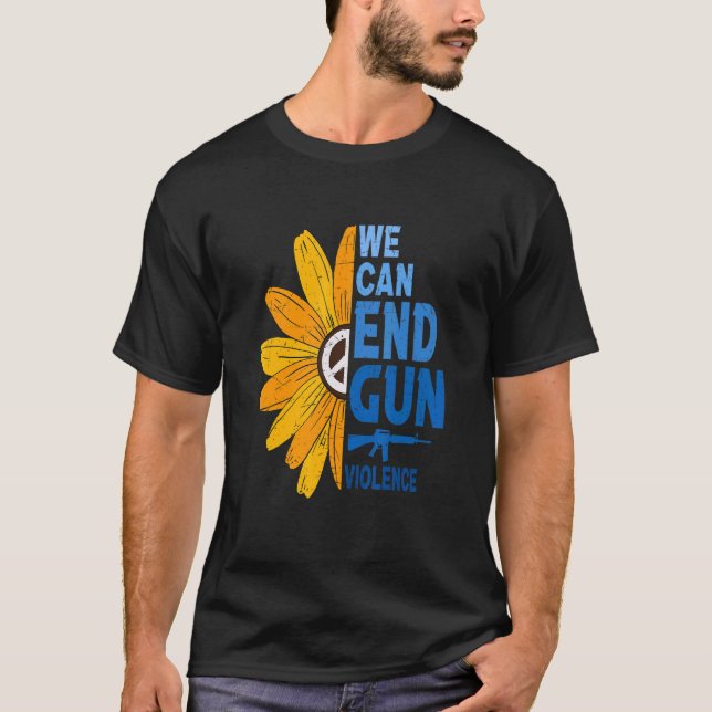 End Gun Violence Controll Safe Kids 2 T-Shirt (Front)