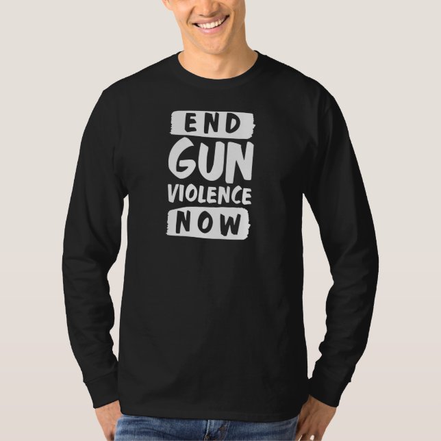 End Gun Violence Now T-Shirt (Front)