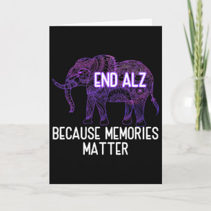 End Heimer Because Memories Problem Elephant Heime Card