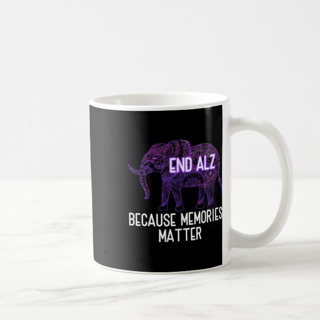 End Heimer Because Memories Problem Elephant Heime Coffee Mug (Right)