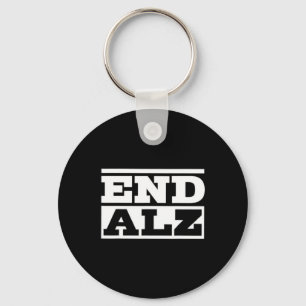 End Heimer Heimerheimer's Brain Awareness Month Su Key Ring