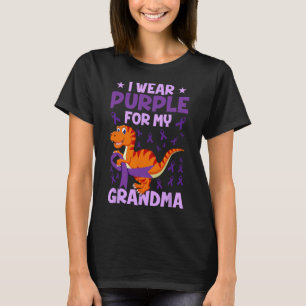 End Heimer I Wear Purple For My Grandma Heimerheim T-Shirt