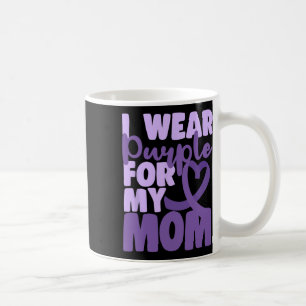 End Heimer I Wear Purple For My Mum Dementia Aware Coffee Mug