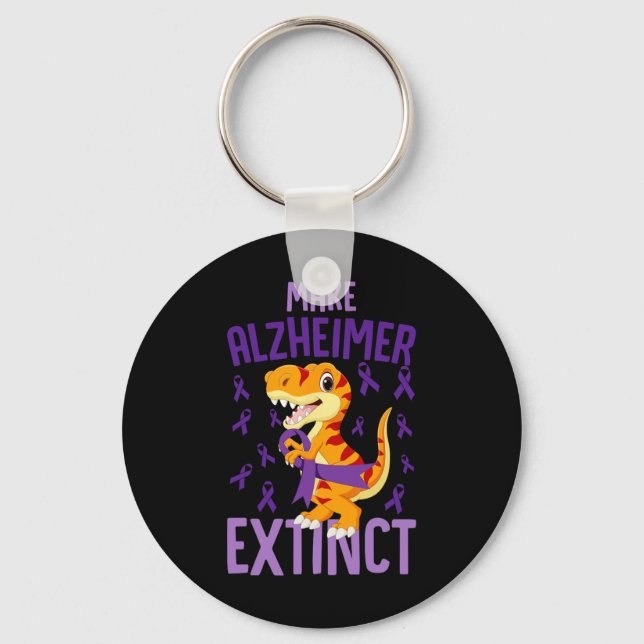 End Heimer Make Heimerheimer Extinct Heimerheimer  Key Ring (Front)