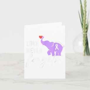 End Heimers Shirt Love Never Forgets Heimers Aware Card