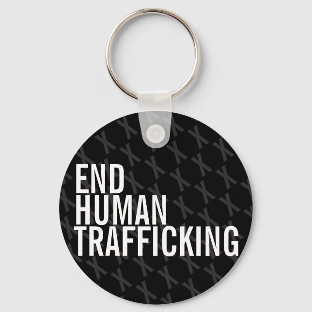 End Human Trafficking Key Ring (Front)