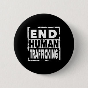 End Human Trafficking Save Kids Children End Traff 6 Cm Round Badge