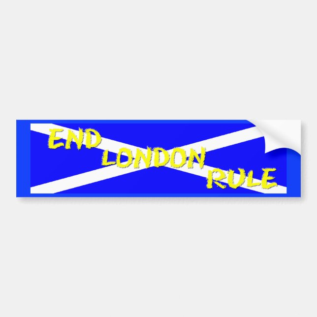 End London Rule Bumper Sticker (Front)
