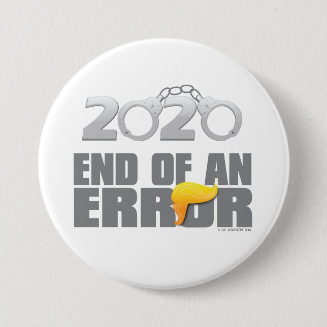 End of an Error 2020 Button (Front)