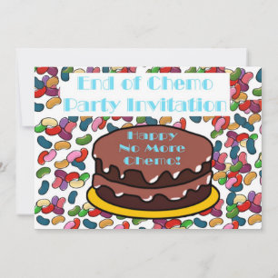 End of Chemo Party Invitation for chemo patient