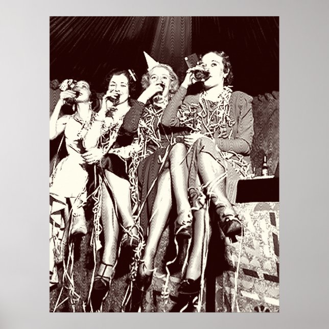 END of PROHIBITION TOAST  1933 Poster (Front)