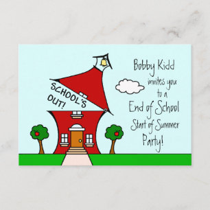 End of School / Start of Summer Party Invite