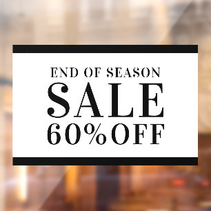 End Of Season Business Store Sale Discount Off Win
