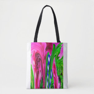 End of summer art fashion tote bag