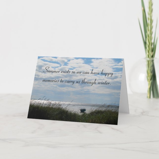 End Of Summer Card (Front)