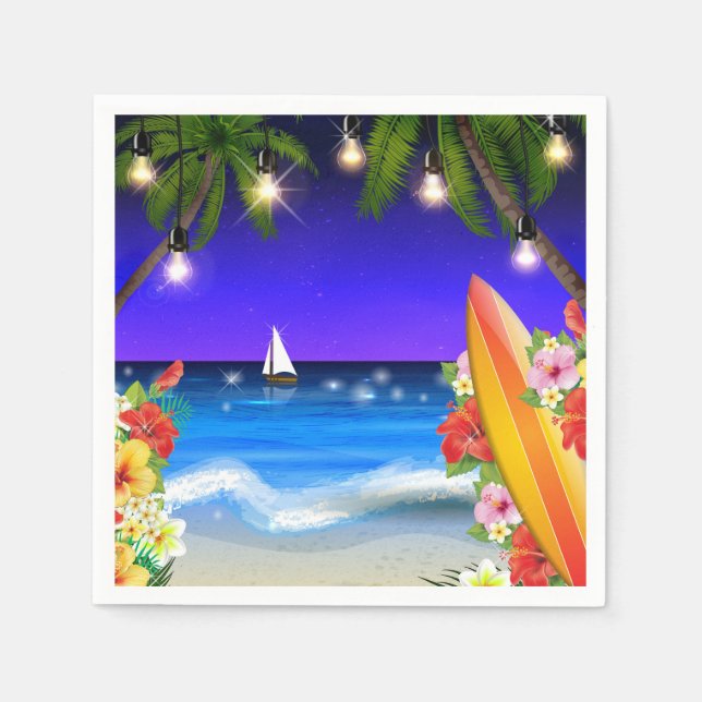 End of Summer Paper Napkins (Front)