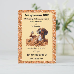 End of Summer Party Invitation