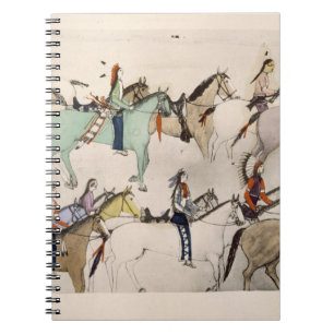End of the battle (ink on paper) notebook