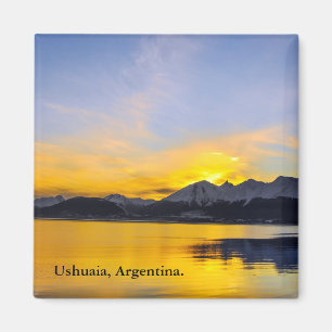 End of the Day in Tierra Del Fuego Magnet