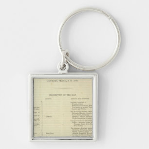End of The General Peace 1828 AD Key Ring