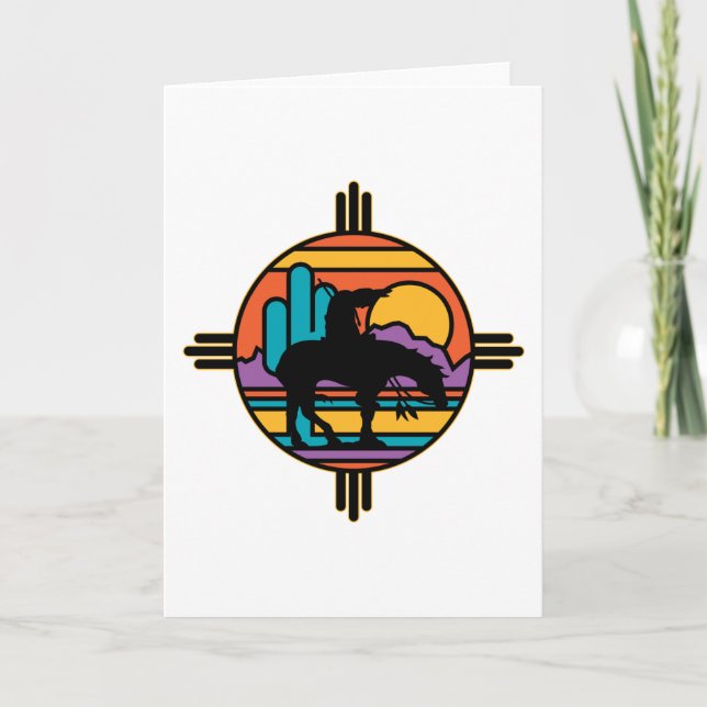 End of the Trail Card (Front)