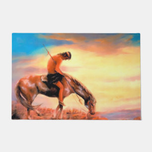 End of the Trail Door Mat