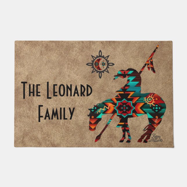 End Of The Trail Doormat (Front)