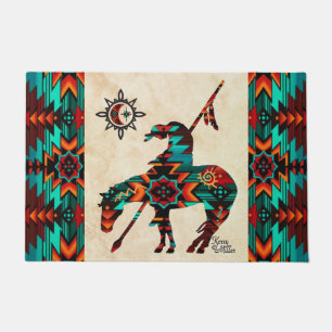 End Of The Trail Doormat