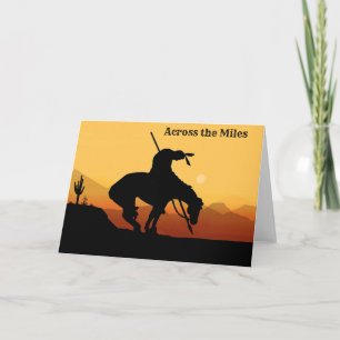 End of the Trail Greeting Card