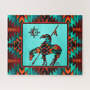 End Of The Trail Jigsaw Puzzle