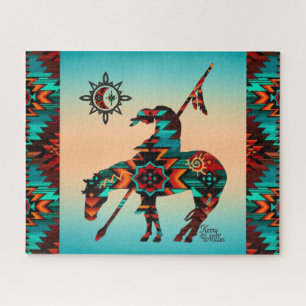 End Of The Trail Jigsaw Puzzle