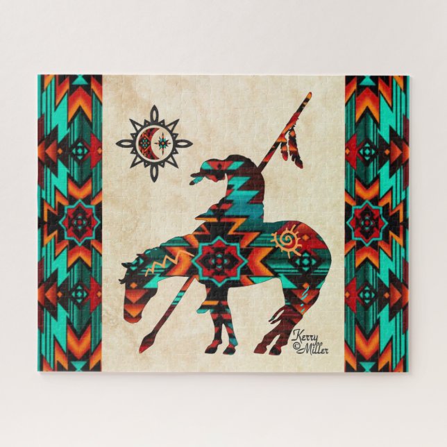 End Of The Trail Jigsaw Puzzle (Horizontal)