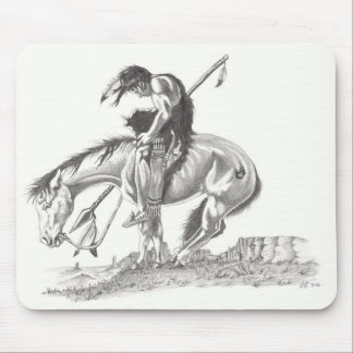 End of the Trail Mouse Pad