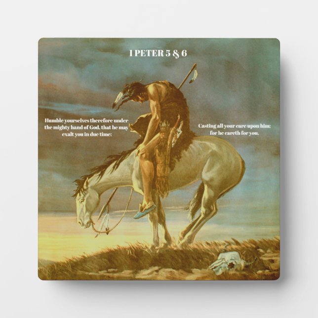 END OF THE TRAIL PLAQUE (Front)