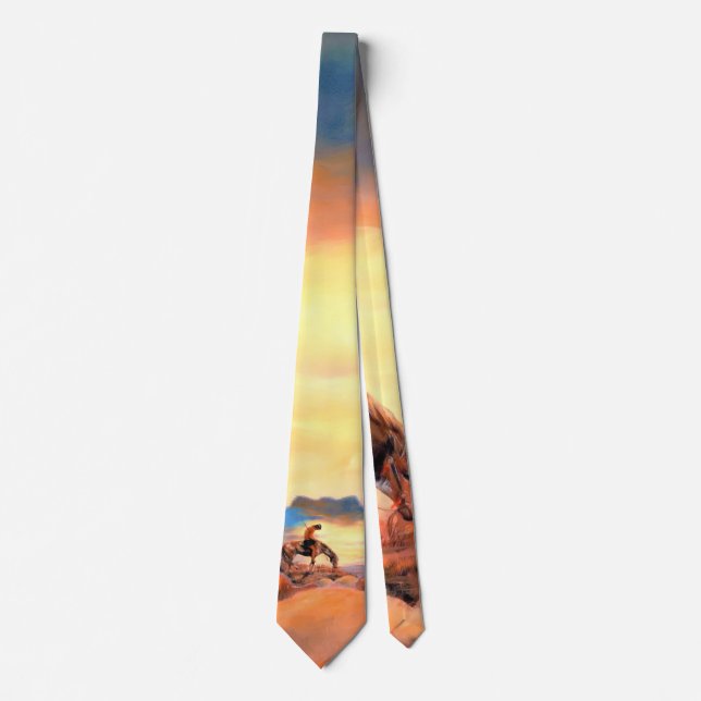 End of the Trail Tie (Front)