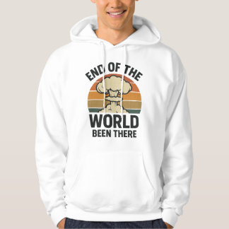 End of the World – Been There | Retro Nuclear Desi Hoodie