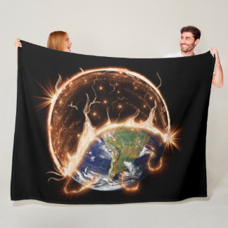 End of the world fleece blanket