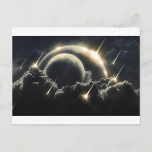 End of the World, Impact meteorite Postcard