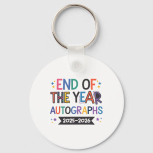 End Of The Year Autographs 2025-2026 Last Day Of S Key Ring