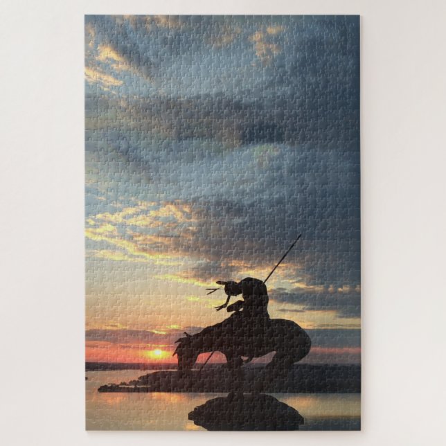 End of Trail Jigsaw Puzzle (Vertical)