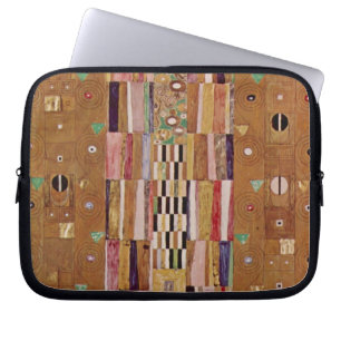 End of Wall, Stoclet Frieze by Gustav Klimt Laptop Sleeve