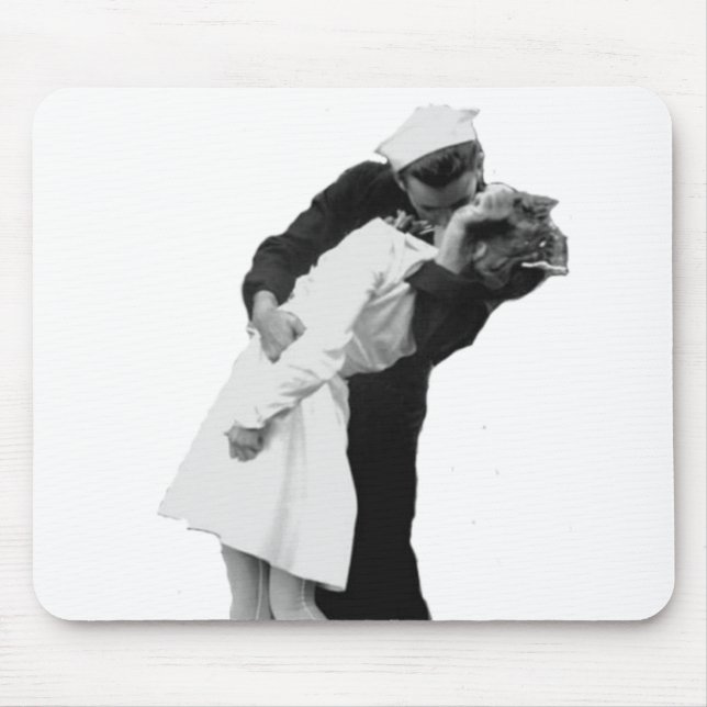 End of War Kiss Mouse Pad (Front)