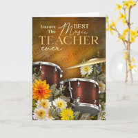 End-Of-Year Drum Music Teacher Thank You