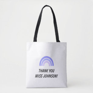 End of year teacher appreciation gift tote bag