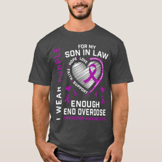 End Overdose Awareness Shirt Enough Purple For My