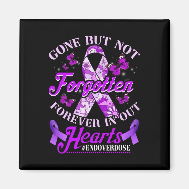 End Overdose Loved One Memorial Remembrance 1  Magnet (Front)